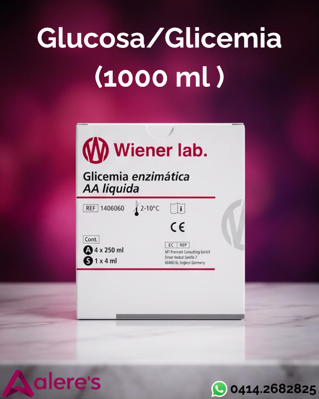 Glucosa/Glicemia Enzimática